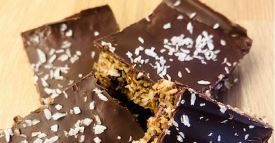 Chocolate and Coconut Cookie Bars