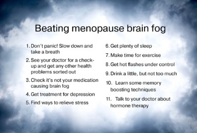 Menopause and Mind Fog