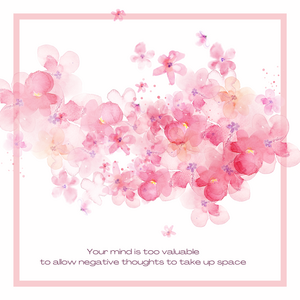 positive thinking by wellnessbuzz quote - your mind is too valuable to allow negative thoughts to take up space